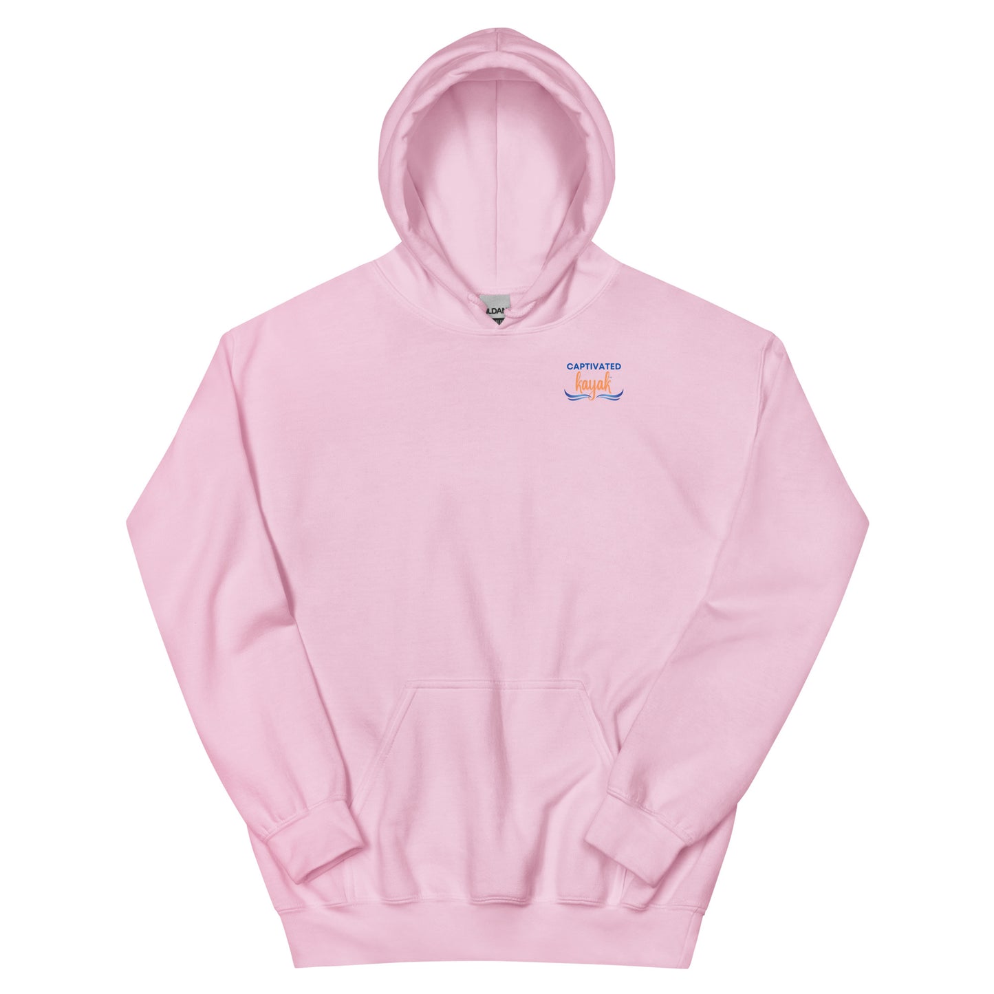 Be Safe. Make Waves. Kayaking Hoodie