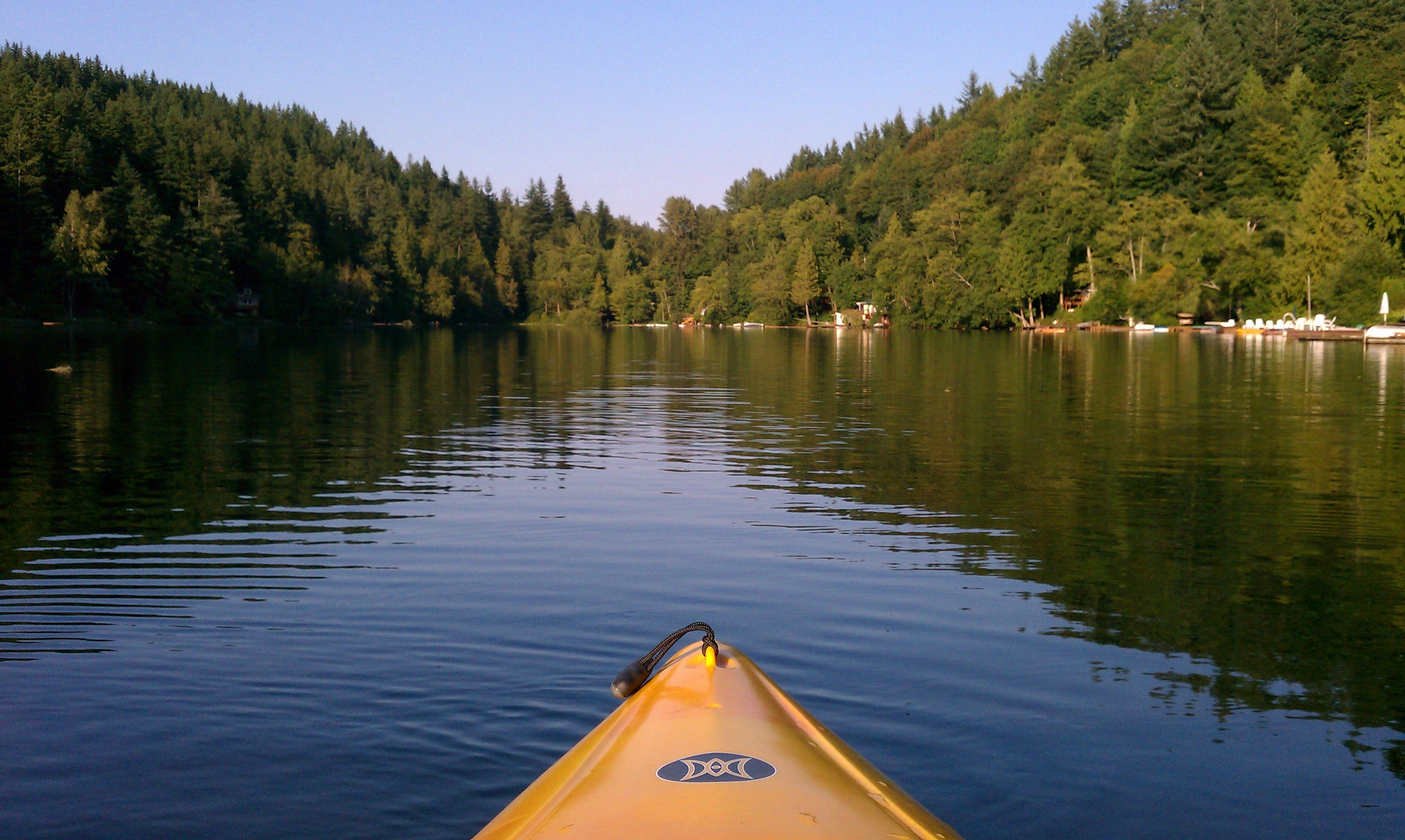 recreational kayaking toad lake washington.