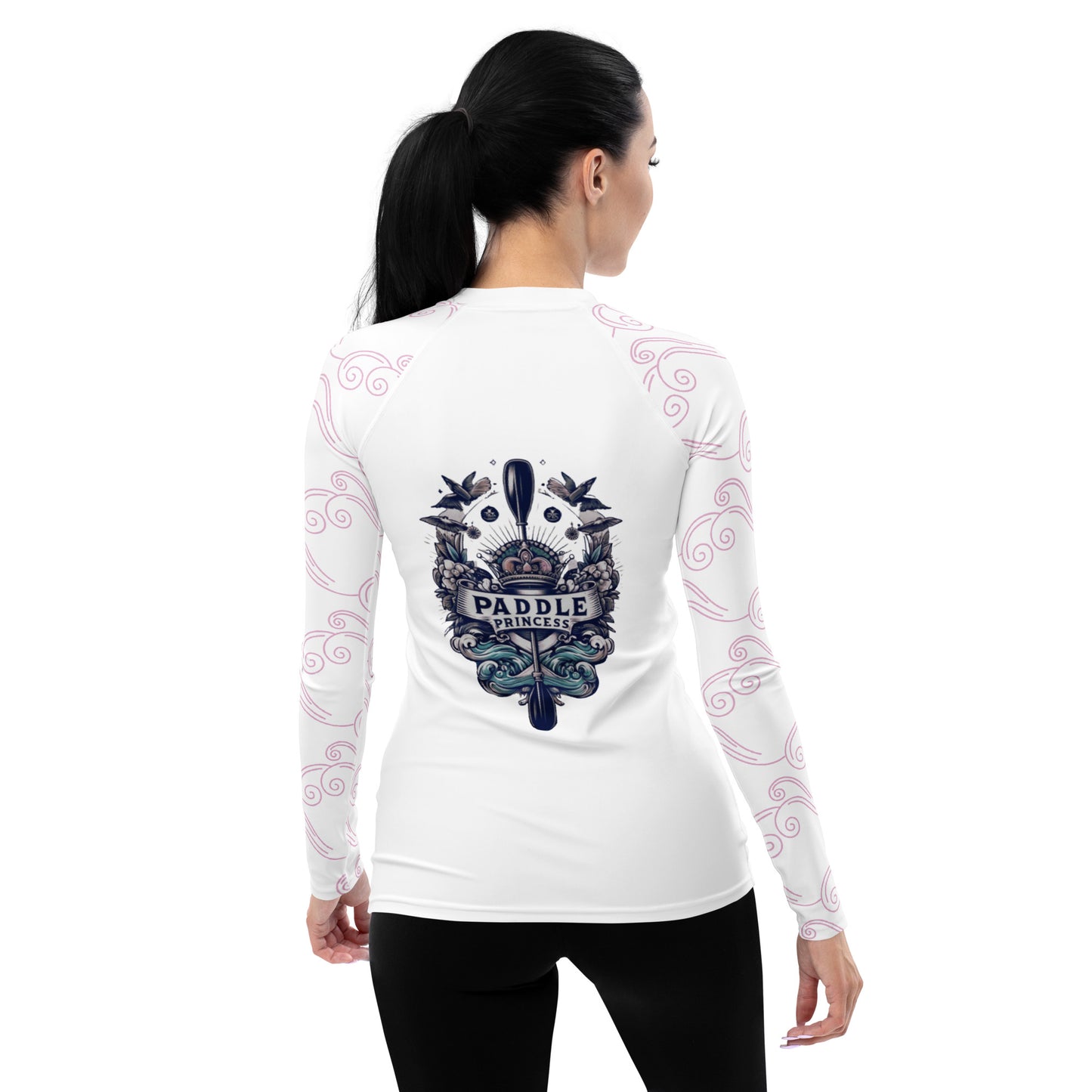 Paddle Princess Women's Rash Guard - Pinkish