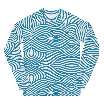 Youth Rash Guard - Teal