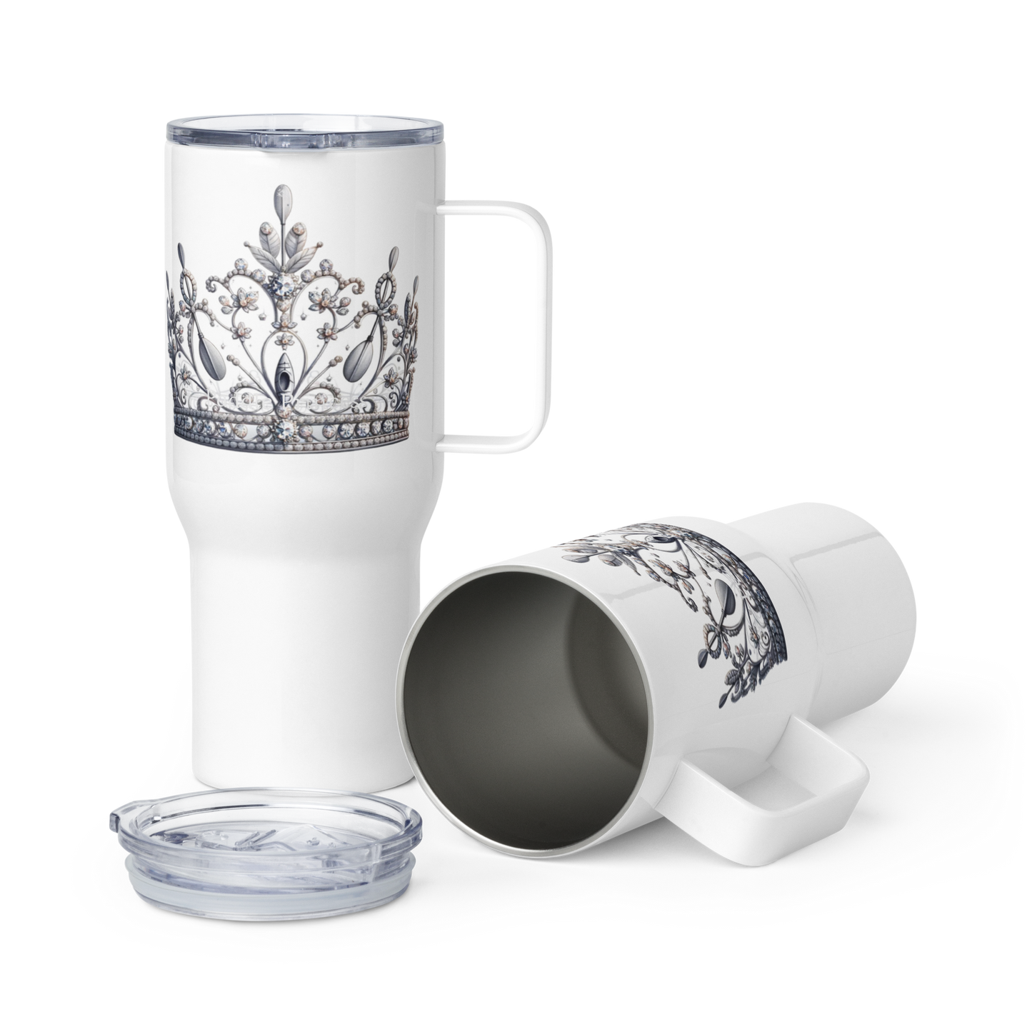 Paddle Princess Travel mug with a handle