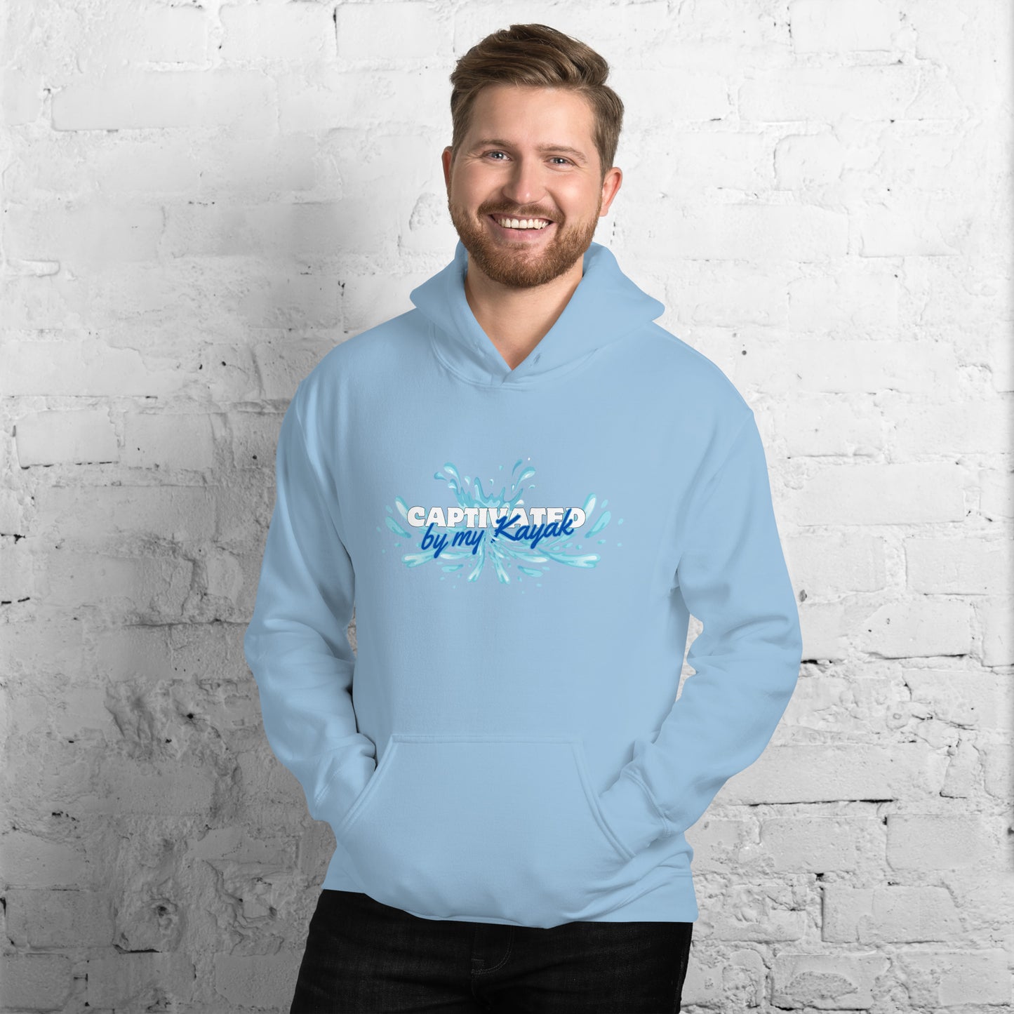 Captivated by My Kayak Unisex Hoodie