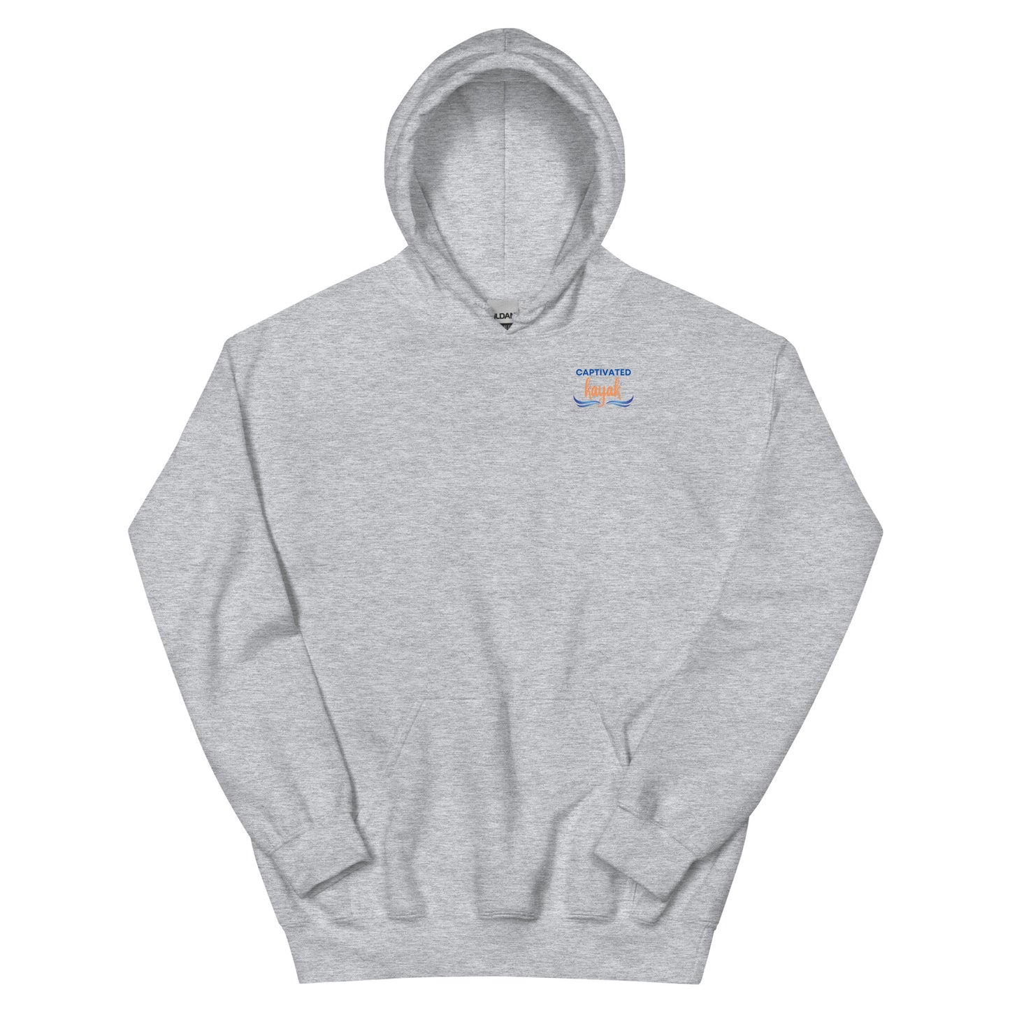 Be Safe. Make Waves. Kayaking Hoodie