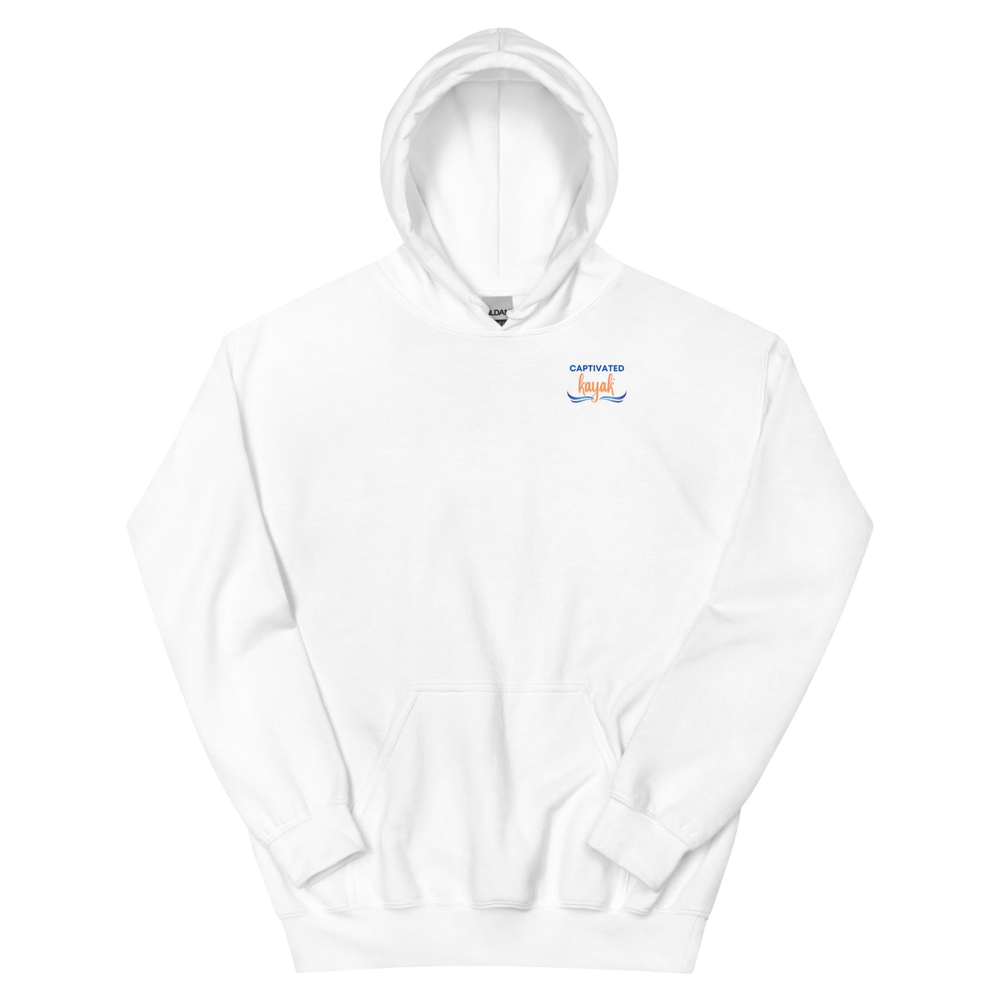 Be Safe. Make Waves. Kayaking Hoodie