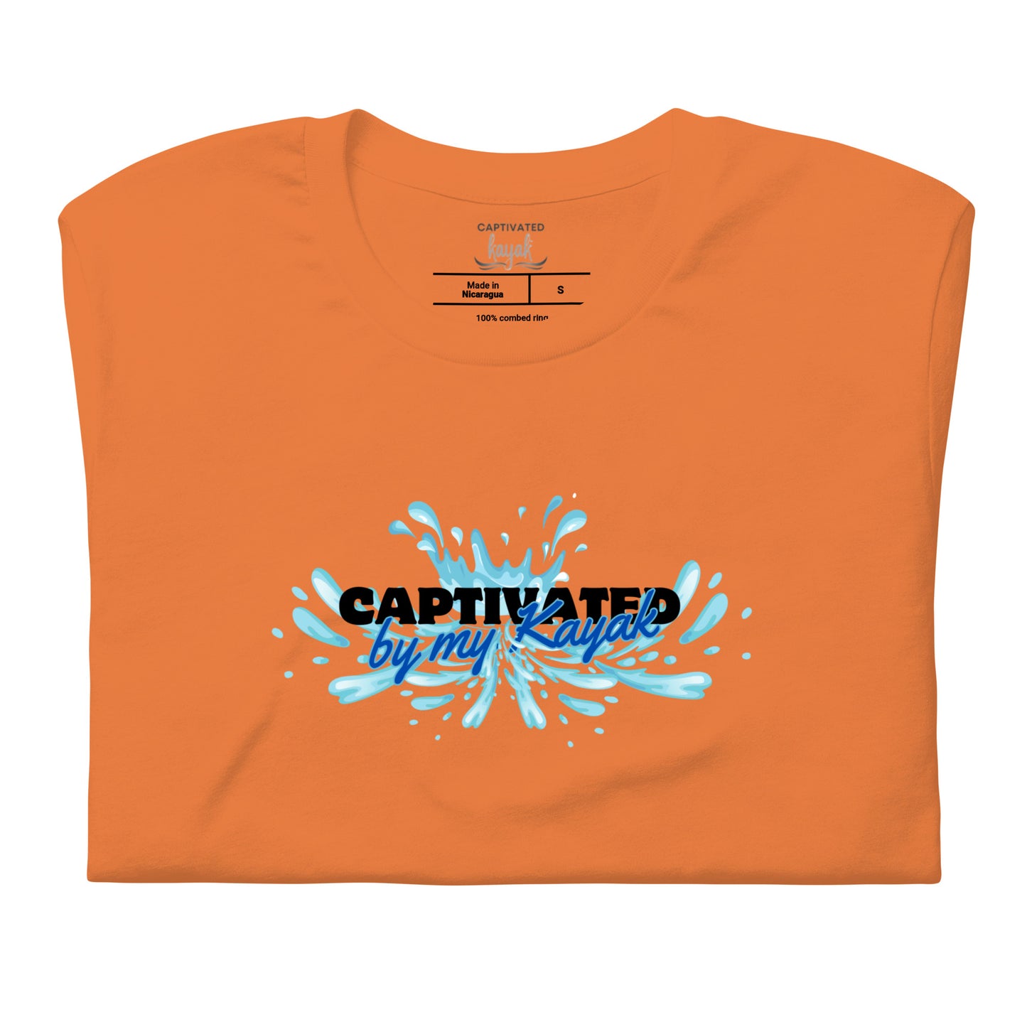 Captivated by my Kayak Unisex t-shirt