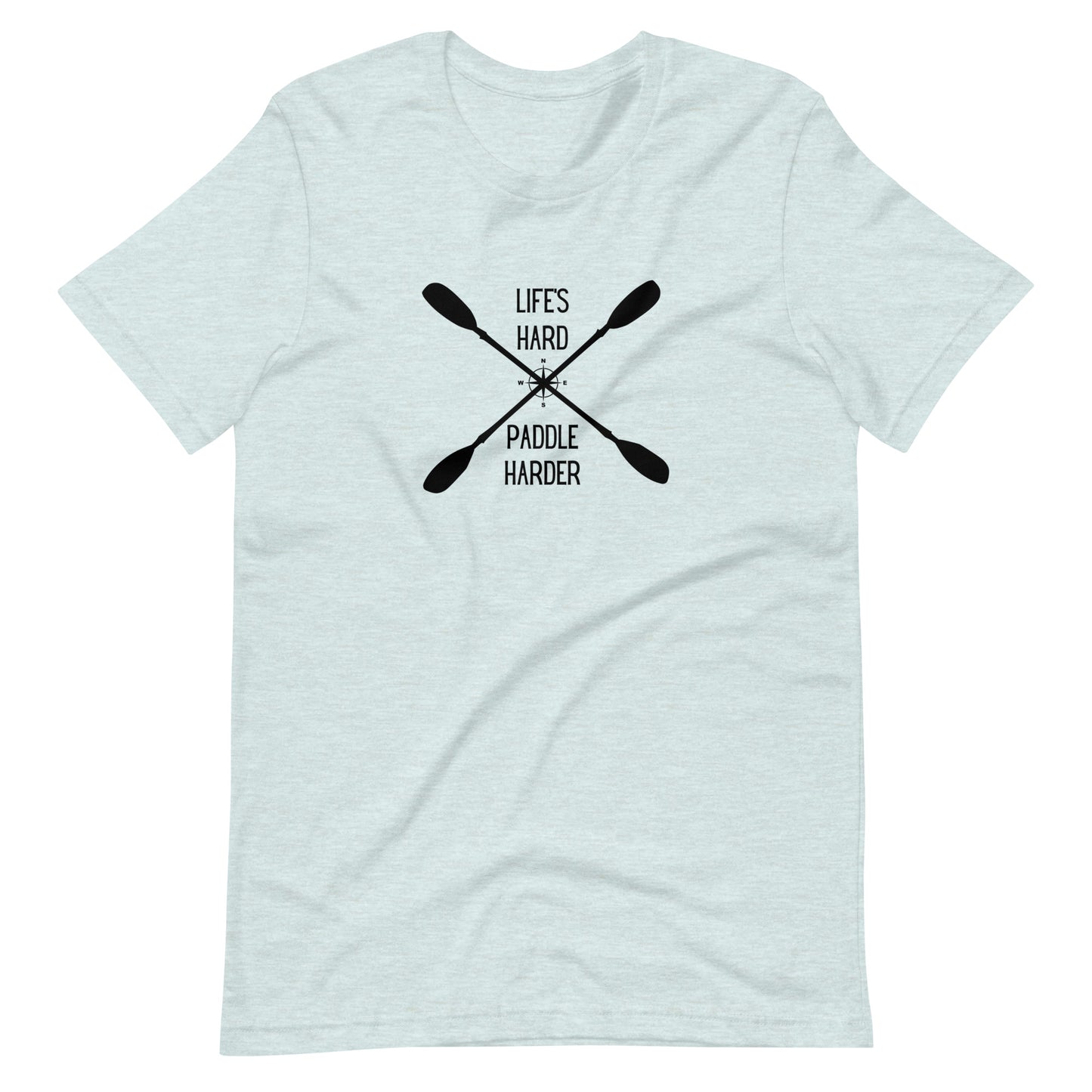 Paddle Harder - Kayak Unisex t-shirt