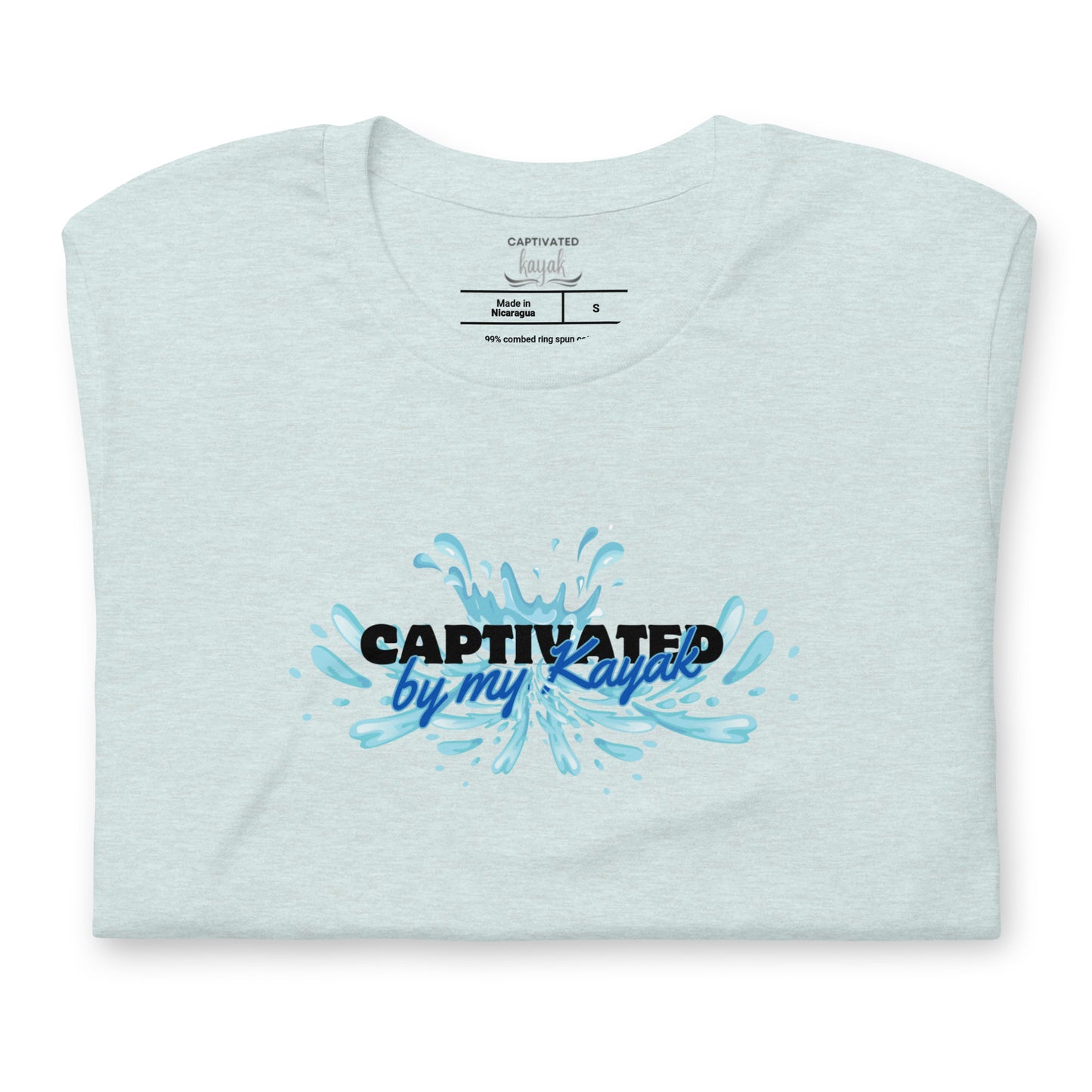 Captivated by my Kayak Unisex t-shirt