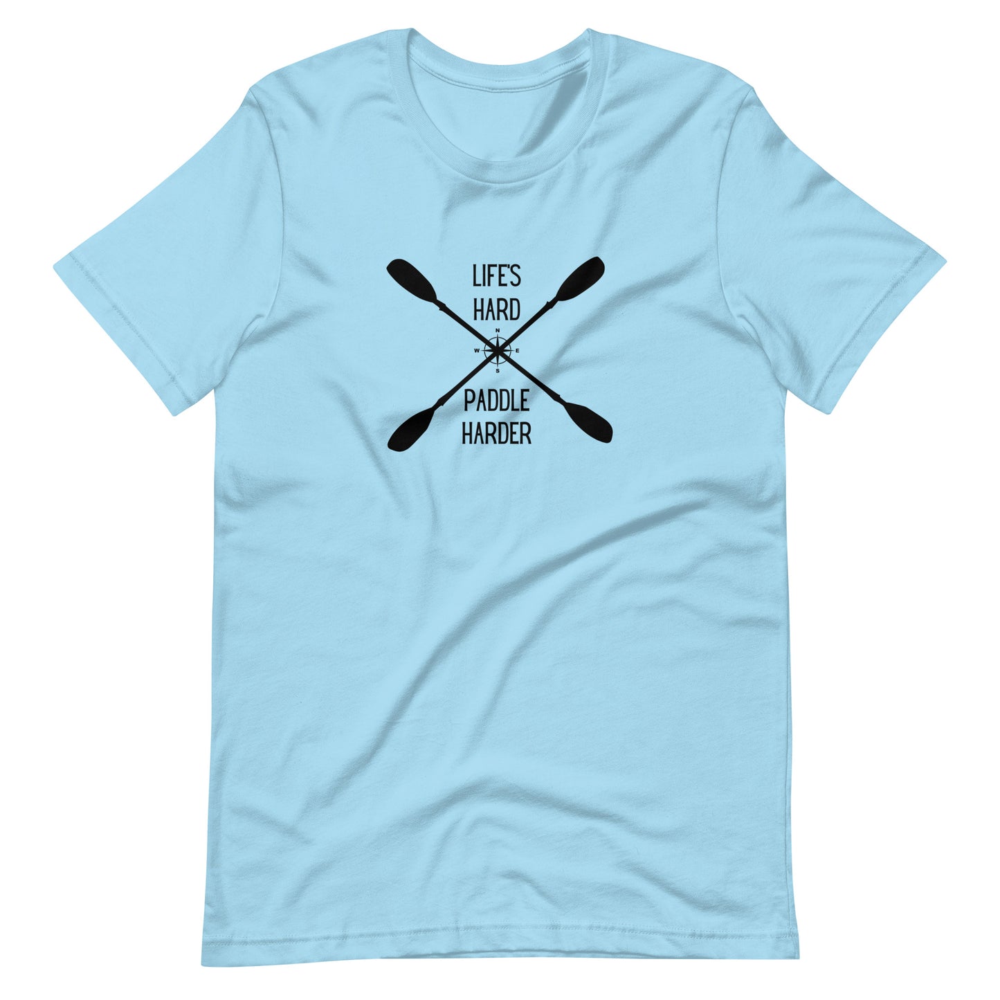 Paddle Harder - Kayak Unisex t-shirt