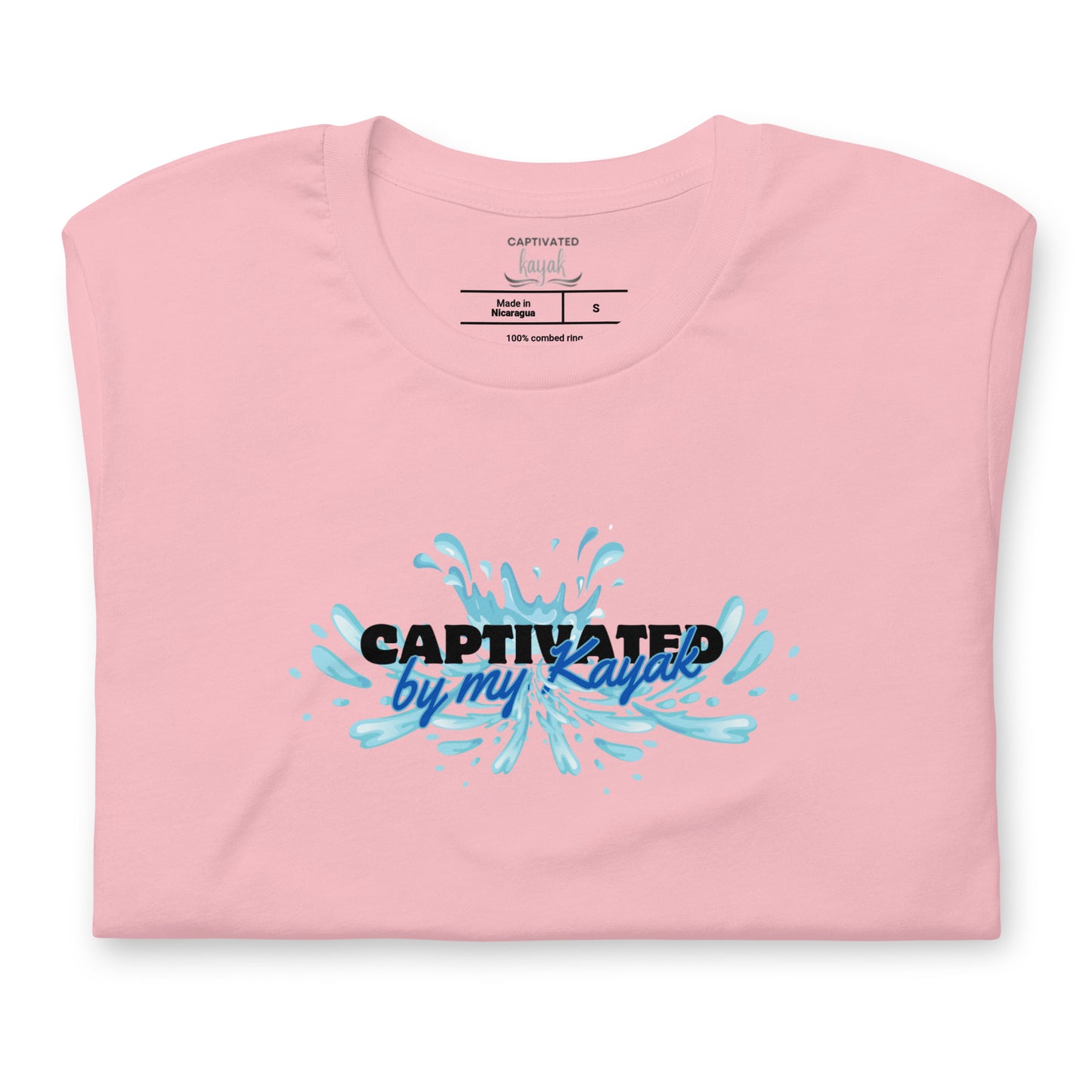 Captivated by my Kayak Unisex t-shirt