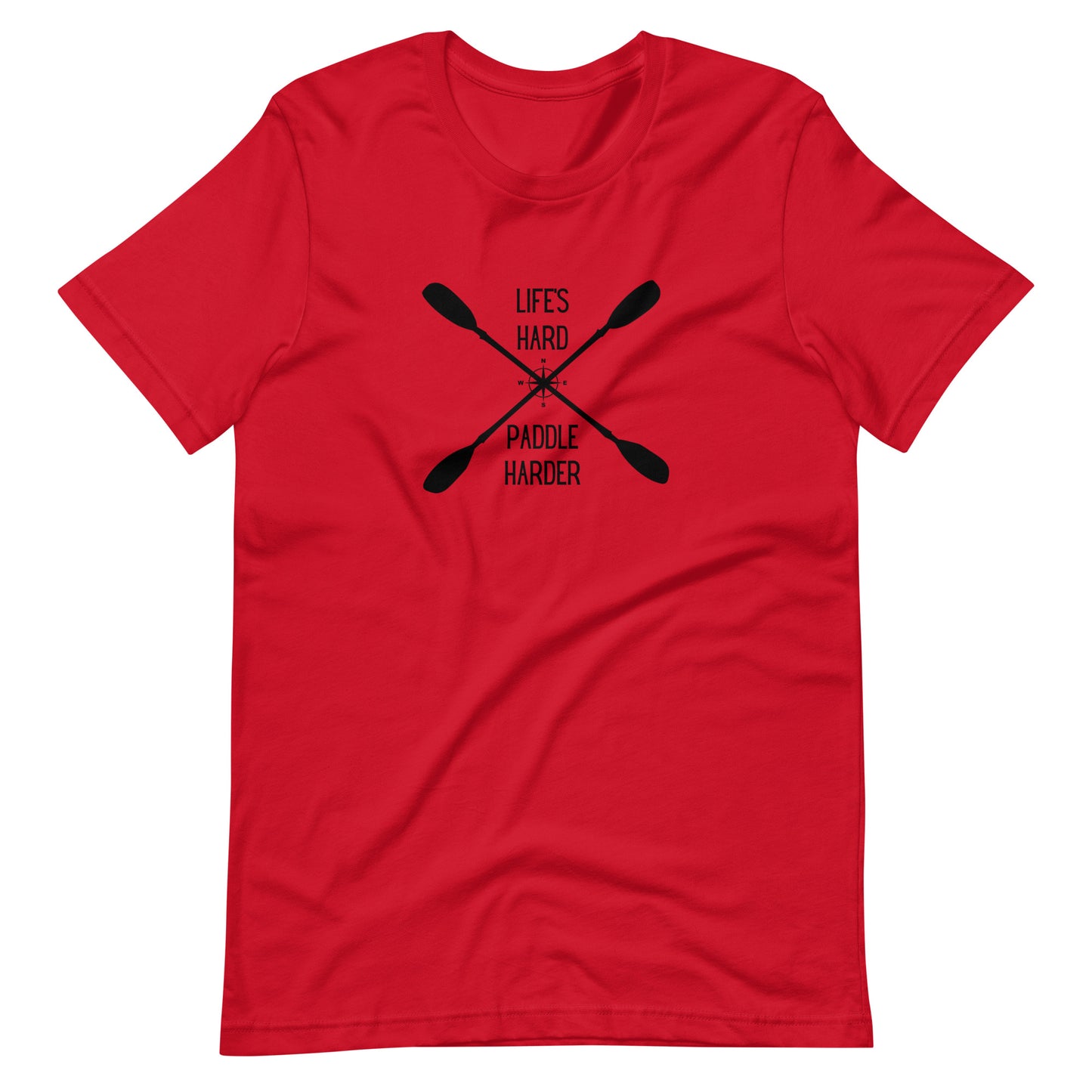 Paddle Harder - Kayak Unisex t-shirt