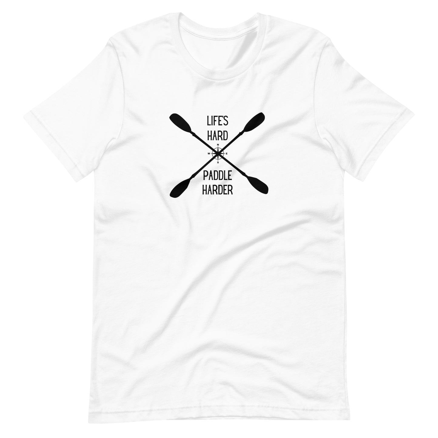 Paddle Harder - Kayak Unisex t-shirt