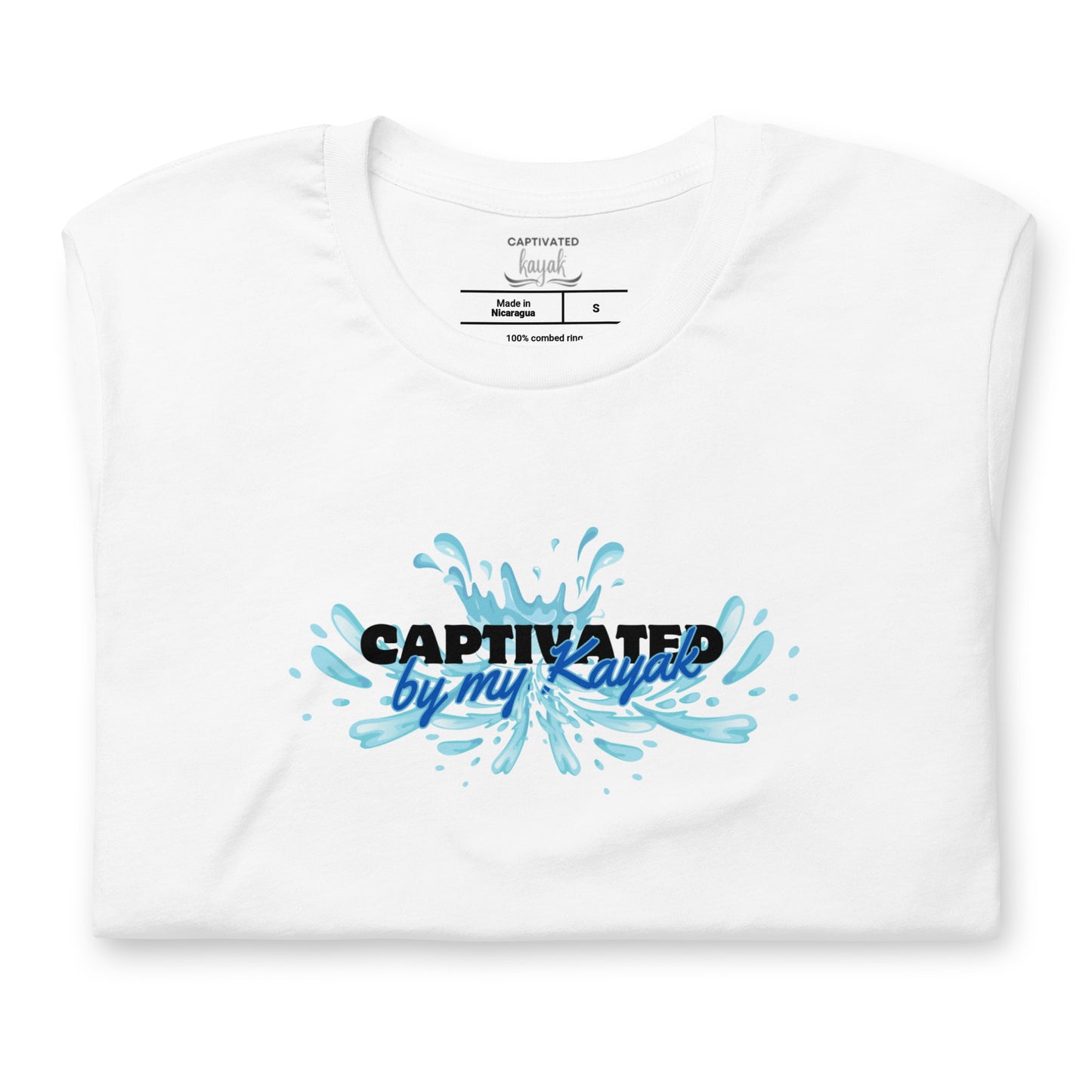 Captivated by my Kayak Unisex t-shirt