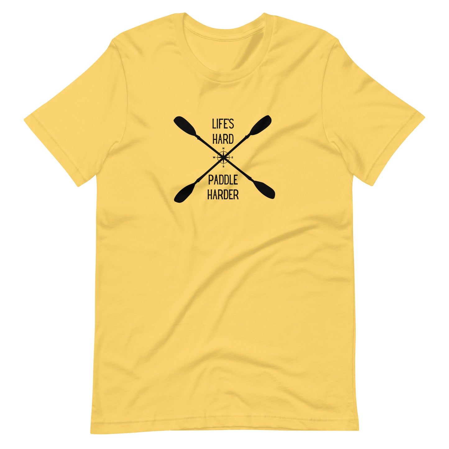 Paddle Harder - Kayak Unisex t-shirt