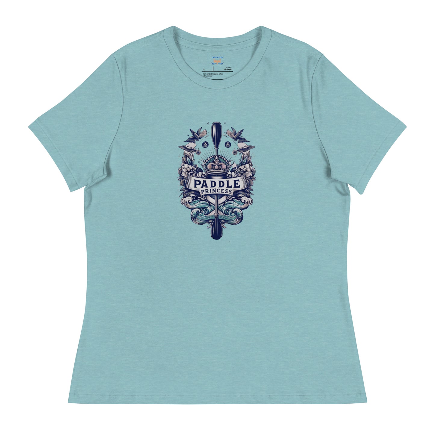 Paddle Princess - Women's Relaxed T-Shirt