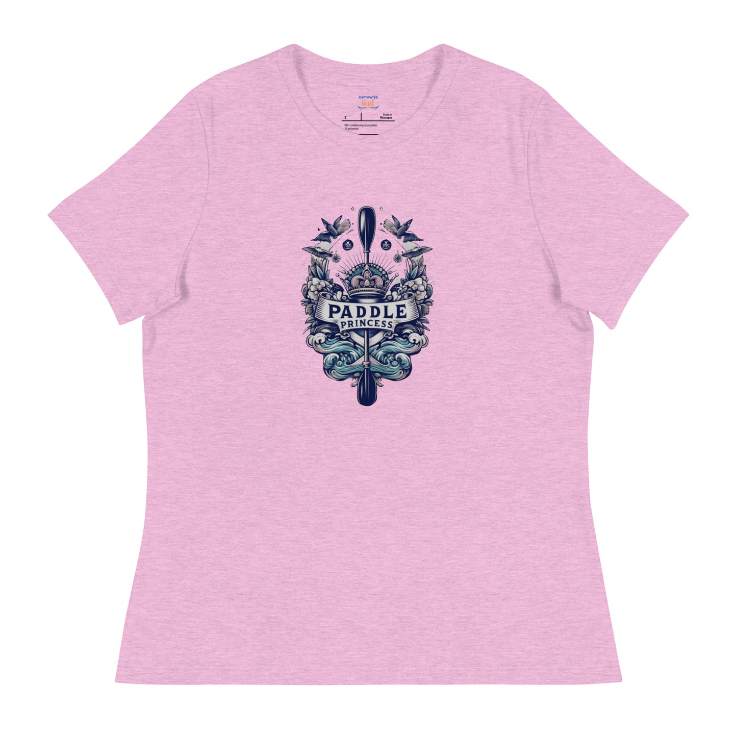 Paddle Princess - Women's Relaxed T-Shirt