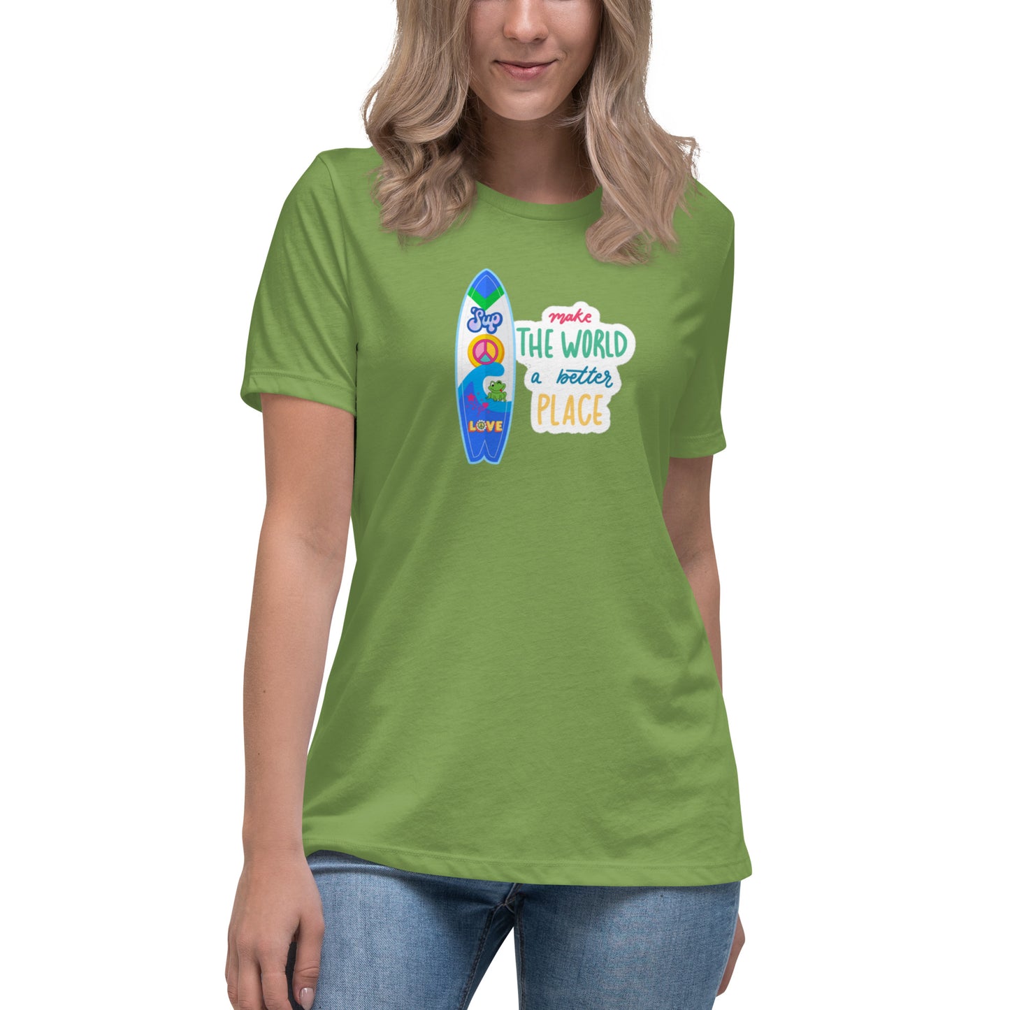 Make the World Better SUP Women's Relaxed T-Shirt