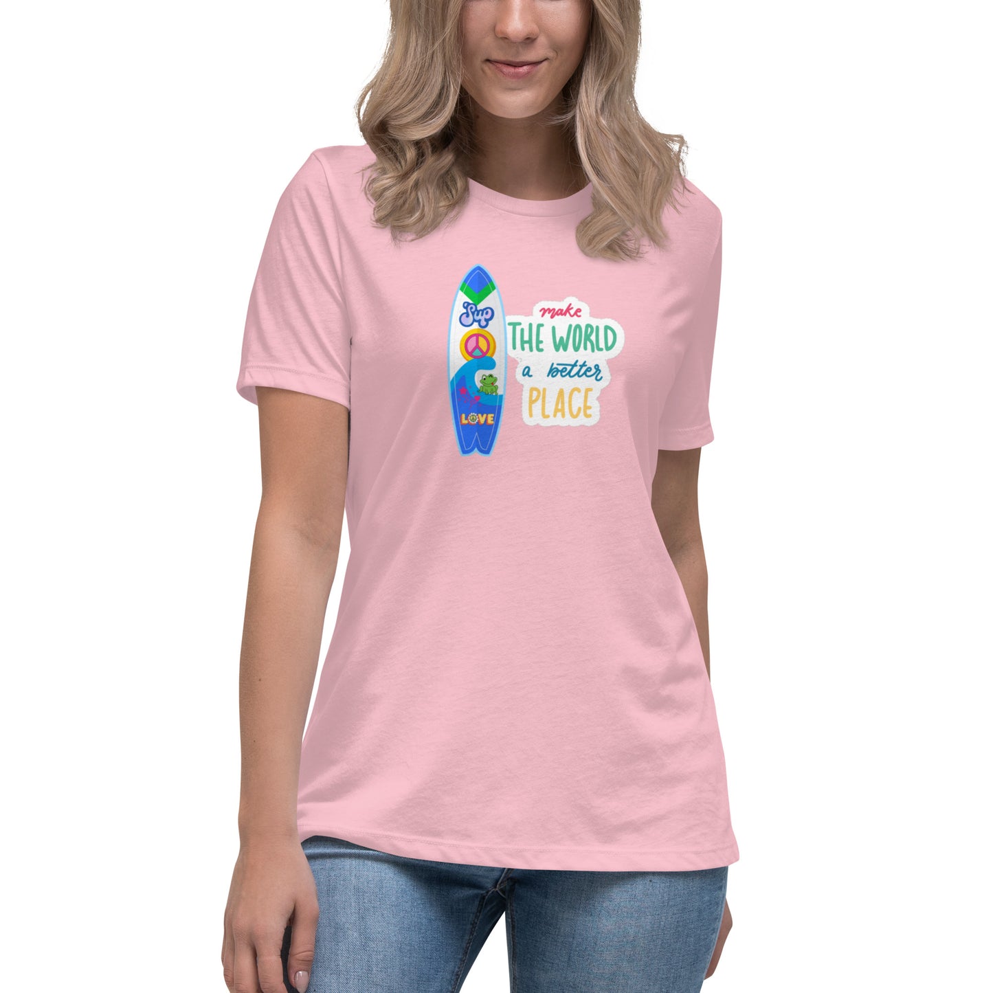 Make the World Better SUP Women's Relaxed T-Shirt